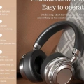 Metal Kulak Üstü Kablosuz Bluetooth Kulaklık Hybrid Anc Type-c Hızlı Şarj Bluetooth 6.0