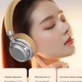Metal Kulak Üstü Kablosuz Bluetooth Kulaklık Hybrid Anc Type-c Hızlı Şarj Bluetooth 6.0
