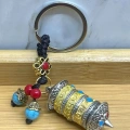 Metal Tibet Şans Çarkı Anahtarlık Alk4462