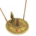 Metal Yuvarlak Budalı Tütsülük Ksk2190