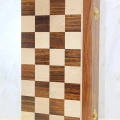 Mıknatıs Taşlı Ahşap Katlanabilir Kutulu Satranç Oyunu 40 Cm G225