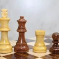 Mıknatıs Taşlı Ahşap Katlanabilir Kutulu Satranç Oyunu 40 Cm G225
