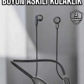 Mikrofonlu Kablolu Bluetooth Kulaklık Yeni Nesil Yüksek Ses Kaliteli
