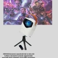 Mini Akıllı Projektör – 1080P Full HD, 64GB Depolama, 2GB RAM, Uzaktan Kumanda Destekli