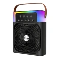 Mini Klima Fan Buharlı Soğutucu RGB Led Işıklı Taşınabilir Masaüstü Fan