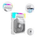 Mini Klima Fan Su Hazneli USB Şarjlı Sessiz Masaüstü Soğutucu