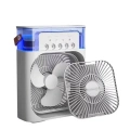 Mini USB Klima Fan | 3 Kademeli Spreyli Hava Soğutucu, Taşınabilir