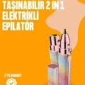 Mini USB Şarjlı Elektrikli Epilatör – Kaş ve Yüz Tüy Temizliği İçin 2si 1 Arada