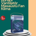 Modern Tasarımlı Kompakt ve Güçlü Hava Üfleyen Fan
