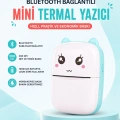 Mürekkepsiz Baskı Teknolojili Bluetooth Cep Yazıcısı