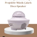 Müzik Ritimli Işık Değişimi & Dönen Dalga Efekti – Galaxy Projektör