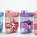 My Melody Çift Bölmeli Pipetli Matara & Suluk Alk5106