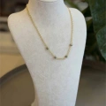Nazar Kolye - 45 cm - Altın