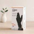 Nitril Muayene Eldiveni Siyah XL Pudrasız 100lü