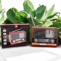 Nostaljik Görünümlü USB Girişli Bluetooth Bağlantılı Radyo