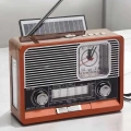 Nostaljik Görünümlü USB Girişli Bluetooth Bağlantılı Radyo