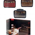 Nostaljik Radyo Bluetooth Bağlantılı Müzik Kutusu Ahşap