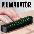 Numaralık Araç İçi Araba Araç Park Numaratör Telefon Numarası Yazma