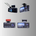Ön Arka ve İç Kamera DashCam 360° Kapsamlı Full HD Araç Güvenlik Sistemi