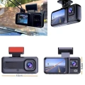 Ön ve Arka Kameralı 2 İnç 1080P Full HD DVR Araç İçi Ekran