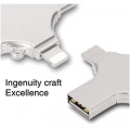 Otg 4in1 Cep Telefonu Çok Fonksiyonlu Usb Flash Bellek 64 Gb Type-c, Micro Sd Ve Kart Okuyucu