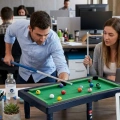 Oyuncak Bilardo Masası Seti Çocuklar İçin Eğlence ve Beceri Oyunu
