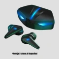 Oyuncu Bluetooth Kulaklık Tam Kablosuz Stereo LED Işıklı