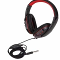 Oyuncu Kulaklığı Kulak Üstü Kablolu Stereo Mikrofonlu Yumuşak Kulak Yastığı