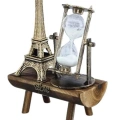 Paris Eyfel Kulesi Hediyelik Eyfel Retro Kum Saati Dekoratif Eşya