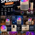 Partypod Bluetooth 5.3 Destekli Çok Fonksiyonlu Kablosuz Mikrofon Ve Hoparlör
