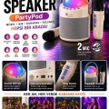 Partypod Bluetooth 5.3 Destekli Çok Fonksiyonlu Kablosuz Mikrofon Ve Hoparlör