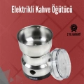 Paslanmaz Çelik Elektrikli Kahve Değirmeni | Sessiz, Hızlı, Çok Amaçlı Öğütücü (200W)