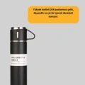 Paslanmaz Çelik Termos Seti | 500 ml Kapasite, 6-12 Saat Isı Koruma, Hediye Kutulu