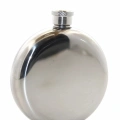 Paslanmaz Çelik Yuvarlak 5 Oz Tekli Matara Alk2676
