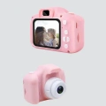 Pembe Mini 1080p HD Çocuk Kamera – 8MP, Video Kaydı,TF Kart Destekli