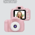 Pembe Mini 1080p HD Çocuk Kamera – 8MP, Video Kaydı,TF Kart Destekli