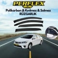 HERŞEYTREND Perflex Polikarbon Kırılmaz Rüzgarlık V2 Mugen Toyota Corolla 2013+