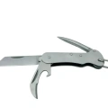 Pk 153 Gümüş Gemici Çakı 9,5 Cm - Metal Sap, Manuel
