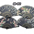 Plastik Kumaş Yelpaze 12li Karışık Ob-052