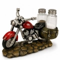 Polyester Motosiklet Figürlü Tuzluk Biberlik Seti Alk5614