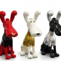 Polyester Sevimli Köpek Figürü Alk4557
