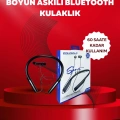 Polygold PG-100 Bluetooth 5.0 Boyun Bantlı Kulaklık – 50 Saat Konuşma Süresi, Type-C Şarj