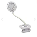 Portatif Işıklı Mini Klipsli Fan