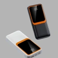 Powerbank 10000 mAh – Çift USB Çıkışlı, Type-C Girişli, Şık Beyaz Tasarım