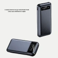 Powerbank 20000 mAh 4 Çıkışlı Hızlı Şarjlı ve LED Göstergeli