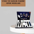 Powerbank Aynalı Bluetooth Kulaklık Ve Akıllı Saat Seti ANC Özelliği Dokunamatik