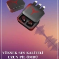 Powerbank Özellikli Bluetooth Kulaklık ve Nabız Ölçer Akıllı Saat Bileklik Hediyeli