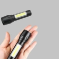 Profesyonel 4 Modlu Şarjlı El Feneri | 1300 mAh Batarya | Cree LED Teknolojisi