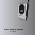 Profesyonel Bluetooth Kulaklık – Klipsli, Titreşimli, Dijital Göstergeli