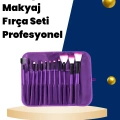 Profesyonel Makyaj Uygulamalarına Özel 12 Parça Kompakt ve Hafif Makyaj Fırça Seti